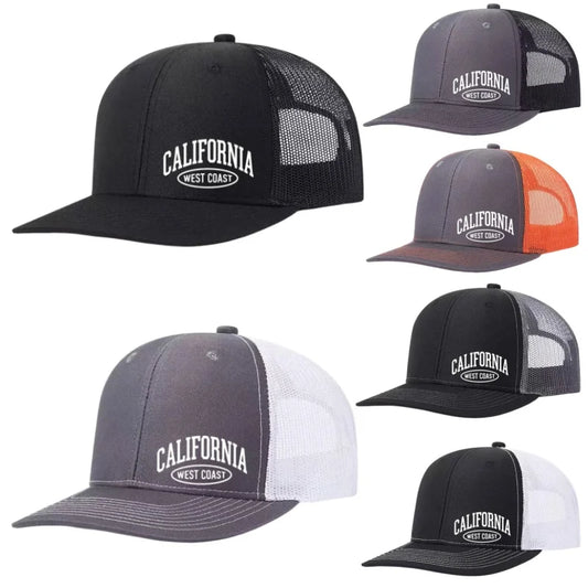 California Printed Baseball Cap  Snapback