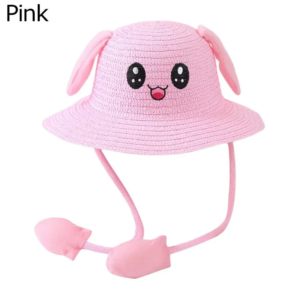 Breathable Moving Ears Wide Brim Fisherman's Hat