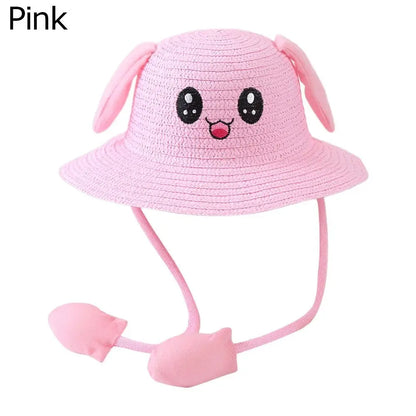 Breathable Moving Ears Wide Brim Fisherman's Hat