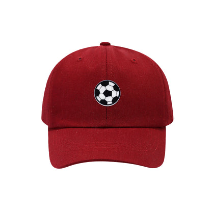 Children's Soccer Patterned Baseball Cap