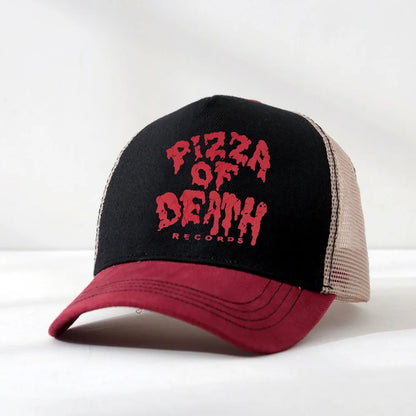 Pizza of Death Japanese Record Mesh Baseball Cap
