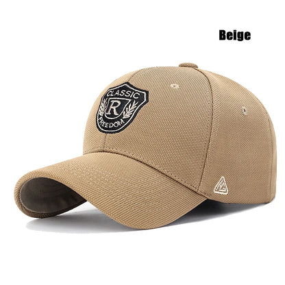Fashion Mens Womens Pineapple Cloth 'Classic' Letter Element Gold Thread Embroidered Baseball Cap Unisex Casual Sport VisorHat