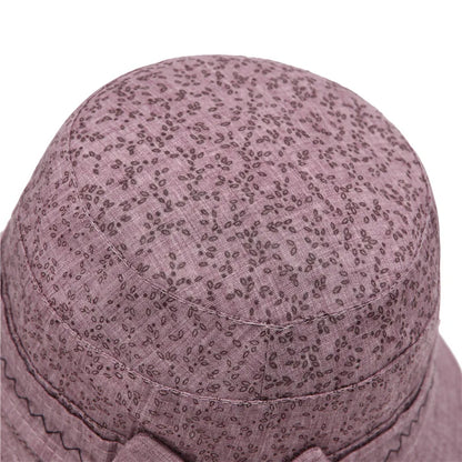 Elderly Grandma Bucket Hat Sun-Shade Fisherman Hat Old Lady Hat