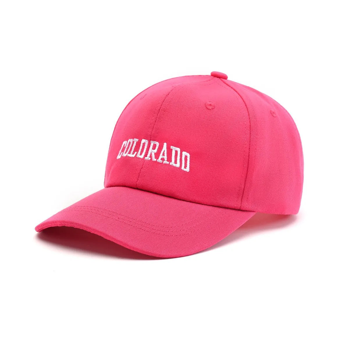 Vintage Letter Embroidered Baseball Cap Trendy Peaked Hat