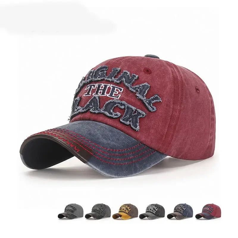 New Cotton Coated Outdoor Sports Wash Baseball Cap