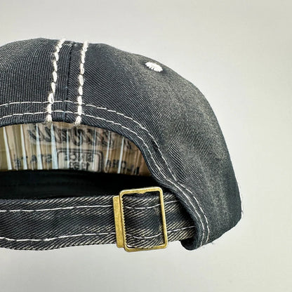 Korean Retro Men Women Baseball Hats Cotton Snapback Caps