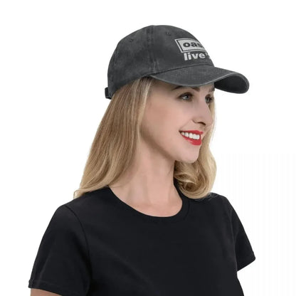 Casual 2025 O-Oasis Live '25 Rock Band Fans Baseball Caps