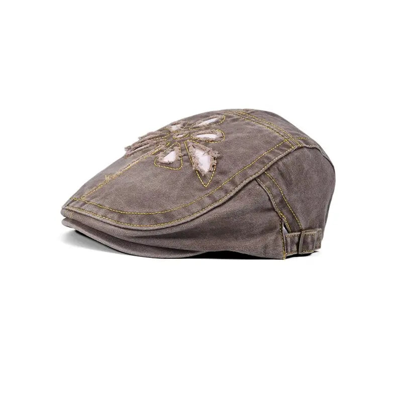 Four Seasons Women's Fashion Art Retro Cowboy Forward Hat