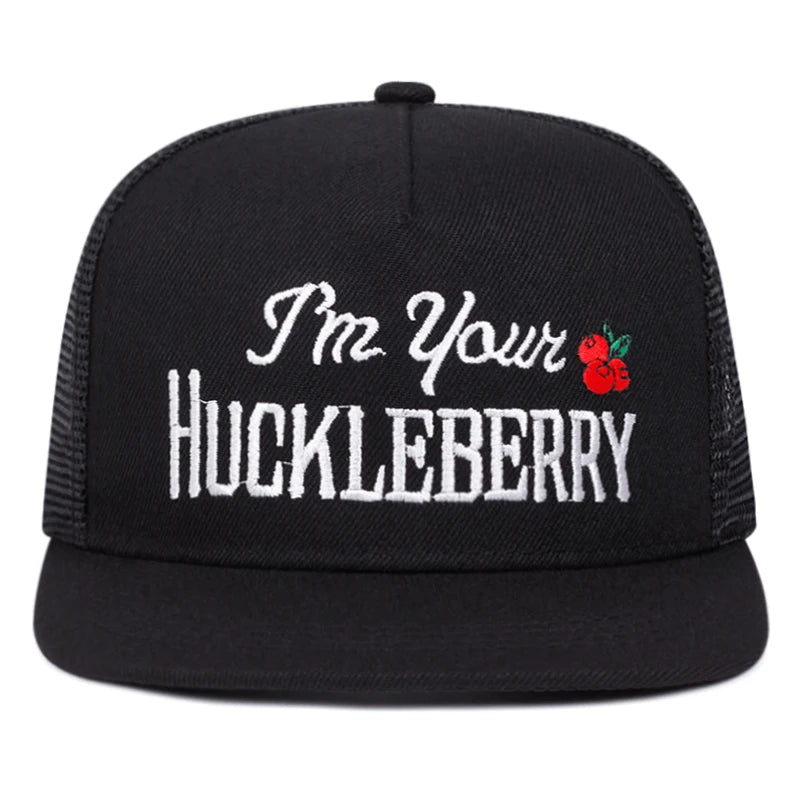 Fashion Webhat Cartoon Letter Embroidered Hip Hop Hat Outdoor Sports