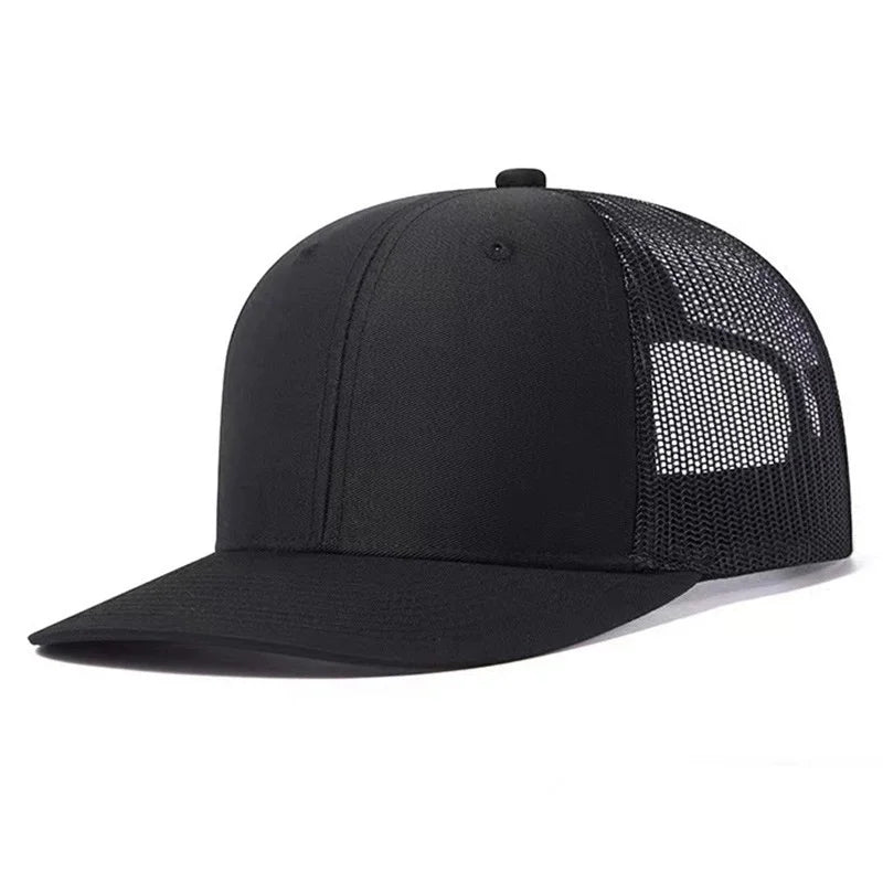Hot Sale Unisex Cap Slight Curved Brim Style Trucker Hat