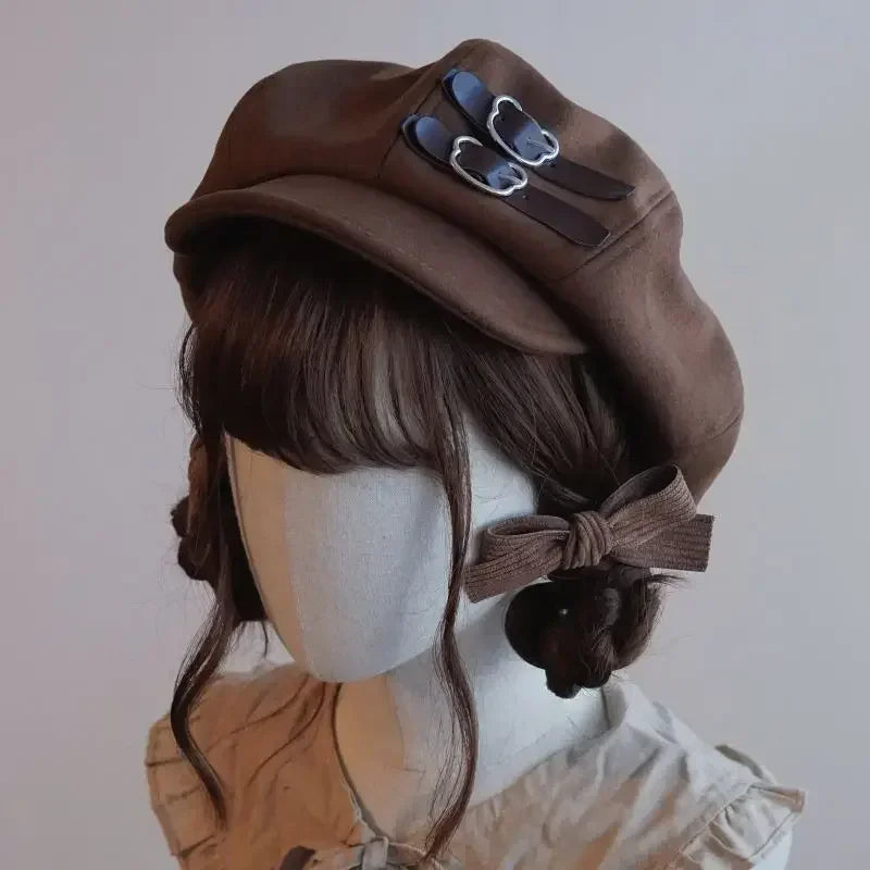 Original Handmade Cloud Hat Newsboy Cap Beret
