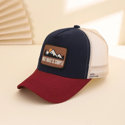 Fashionable Summer Hollow Out Mesh Baseball Cap