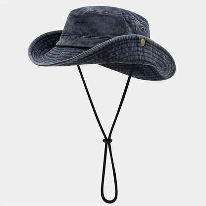 Spring And Summer Cotton Cartoon Embroidery Bucket Hat