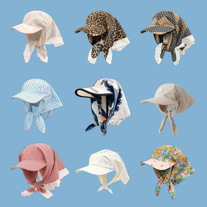 Big Brimmed Baseball Cap 2025 Butterfly Bow Women's Sun Hat