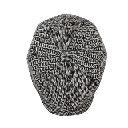 Unisex Casual Newsboy Hat Retro Beret For Spring, Autumn & Winter