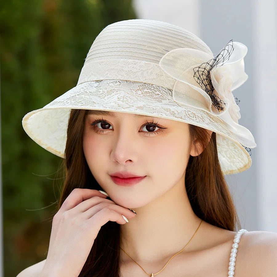 British Style Basin Hat, Spring And Summer