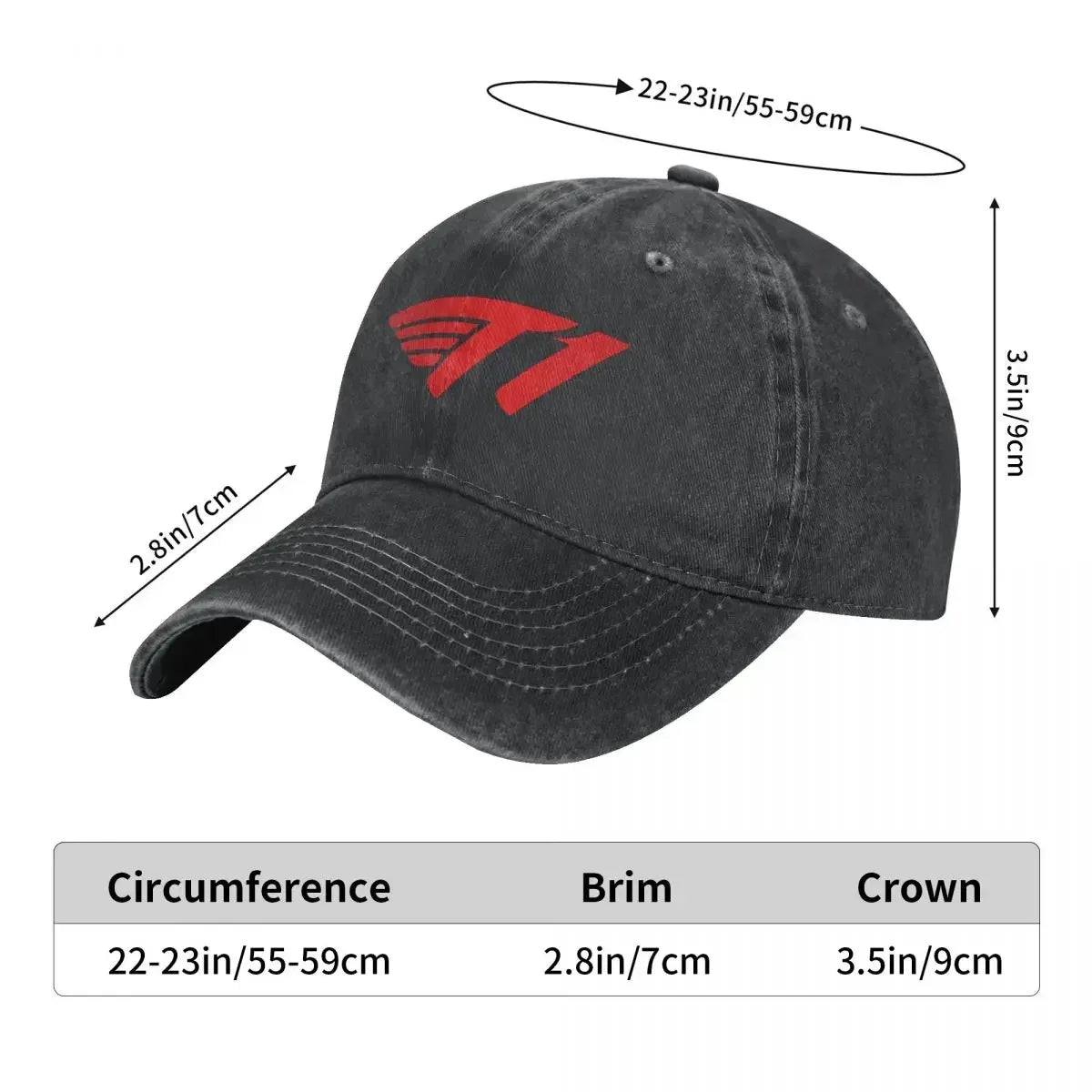 T1 Baseball Cap Men Hats Women