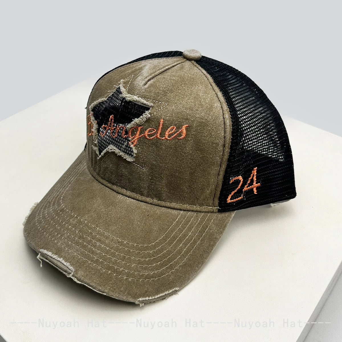 Street Star Embroidered Letters Baseball Hats