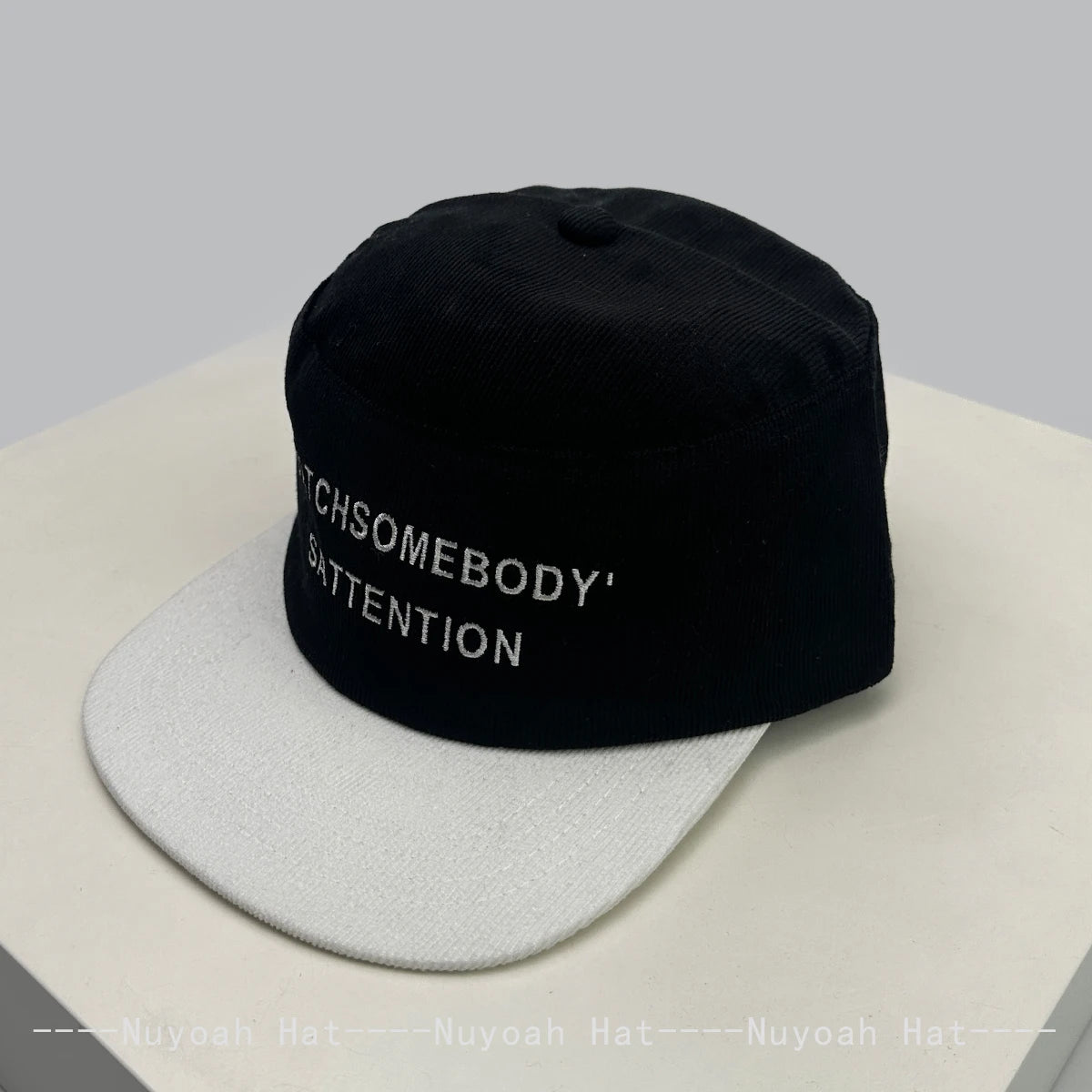 New Men Women Color Block Letter Embroidery Plaid Baseball Hats