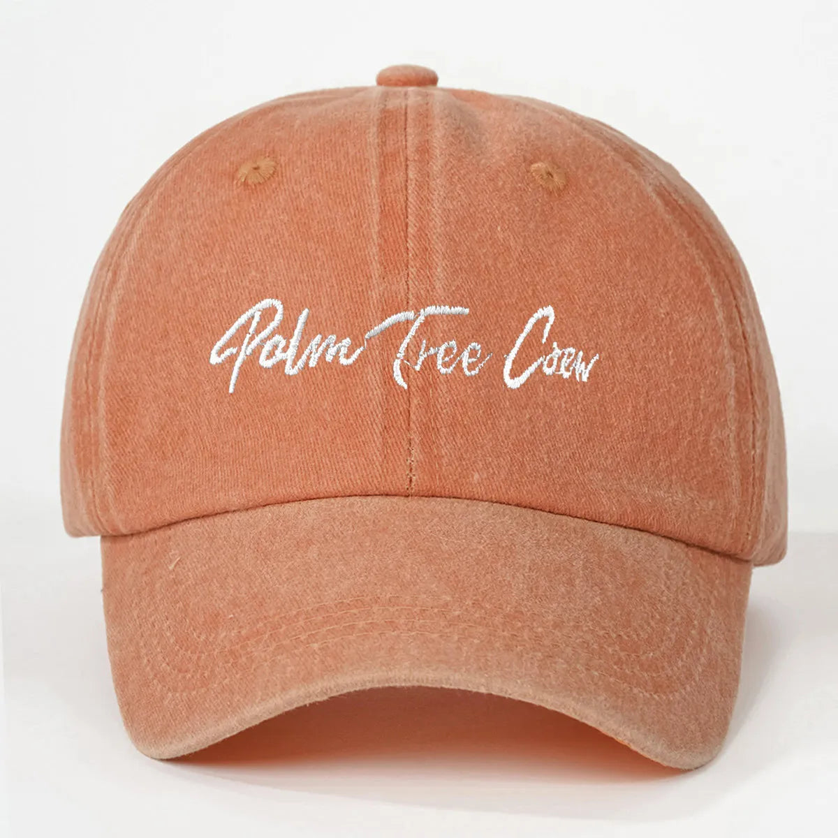 Retro Letter Embroidered Baseball Cap