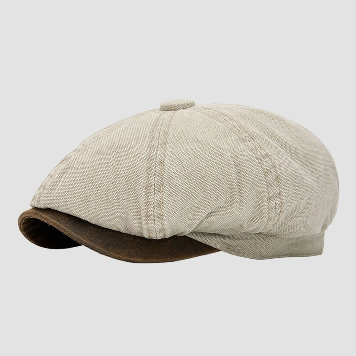 Decorative Christmas Caps Adults British Color Blocked Newsboy Cap