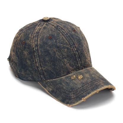 Unisex Retro Cowboy Baseball Caps High Quality Denim Plain Trucker Hats