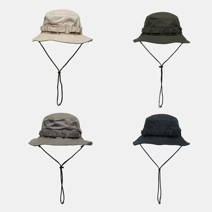 New Fashionable Mountaineering Hat Sun Protection Breathable Fisherman Hat