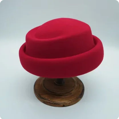Japanese Retro White Black Brown Camel Wool Beret Women's Autumn And Winter