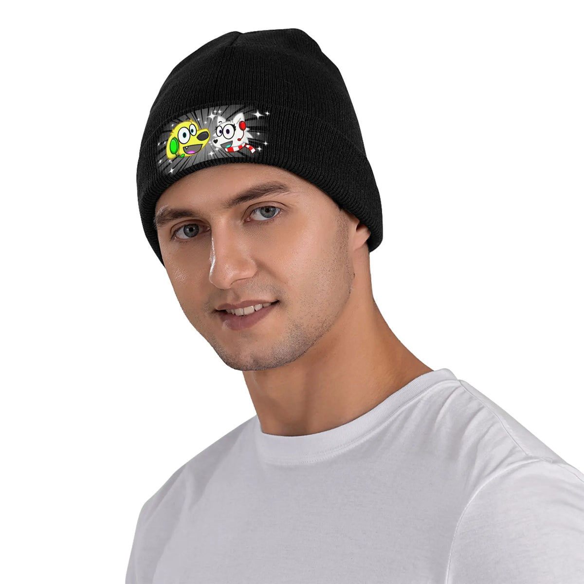 Gaming Hat Autumn Winter Beanies Warm Game Anime Caps
