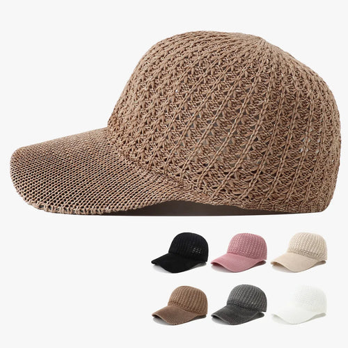2025 New Summer Breathable Mesh Baseball Cap Snapback Hat
