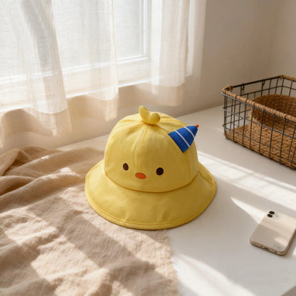 Newborn Baby Kids Cartoon Bucket Hat 50cm 1-3 Years Boys Girls
