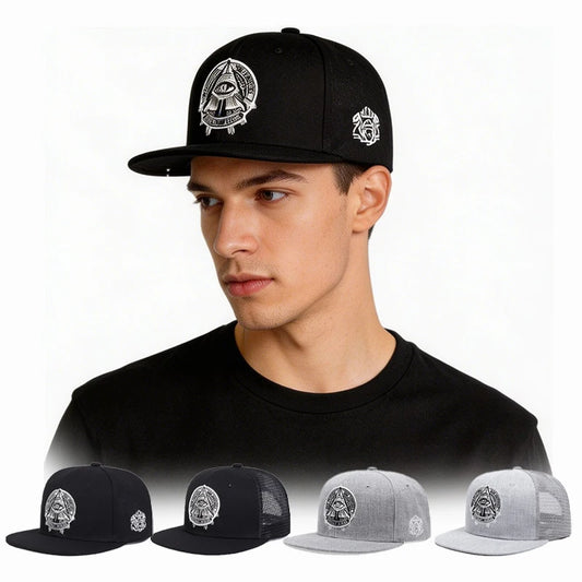 Spring Unisex Luxury High Quality Cap Mesh Snapback Cap for Man Woman