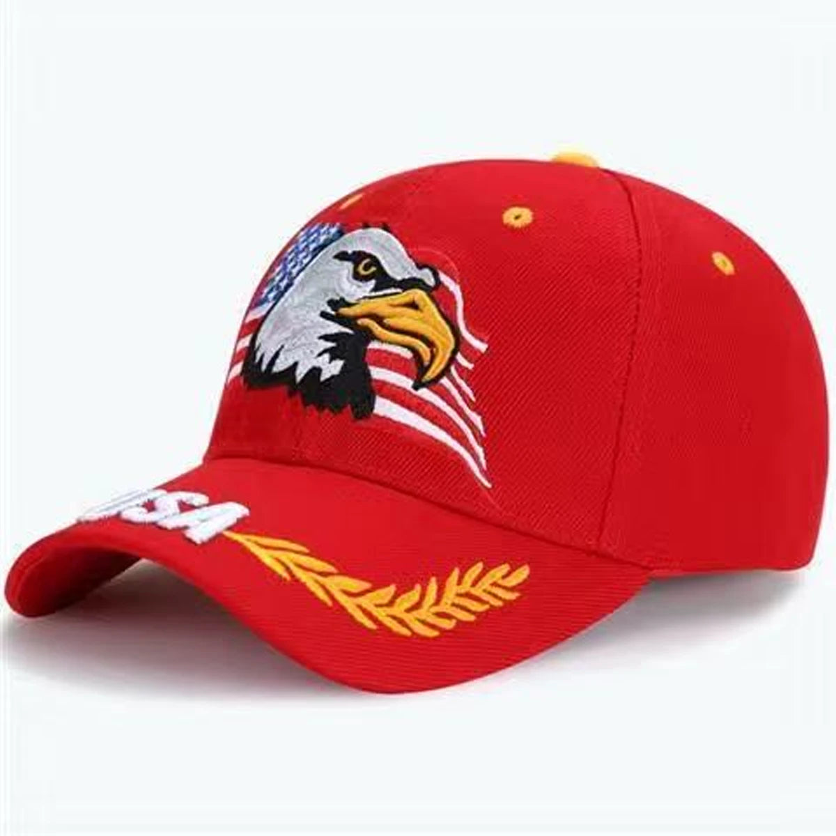 Unisex USA Eagle Embroidery Baseball Caps Spring And Autumn Outdoor