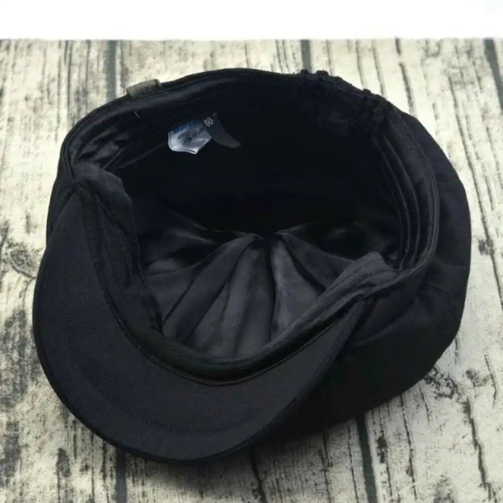 Beret Caps Octagonal Newsboy Cap Man Vintage British Octagonal Hat