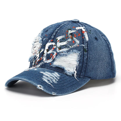 European and American Style Letter Embroidered Baseball Caps