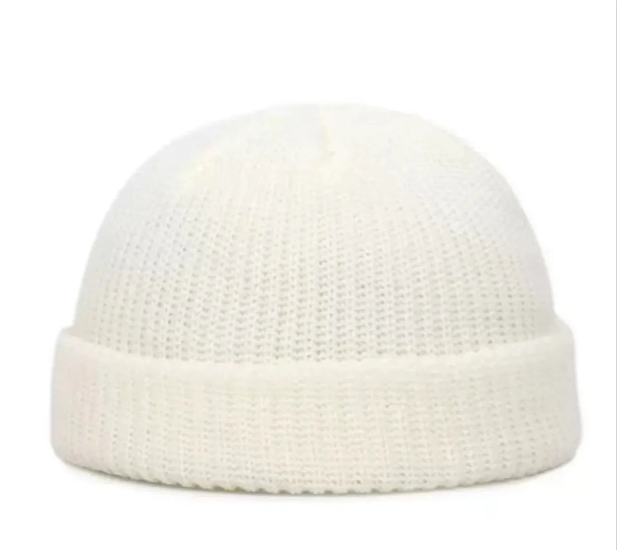 Fashion Beanie Knit Hats Men Boy Skullcap Sailor Caps Cuffs Retro Navy Short Hat
