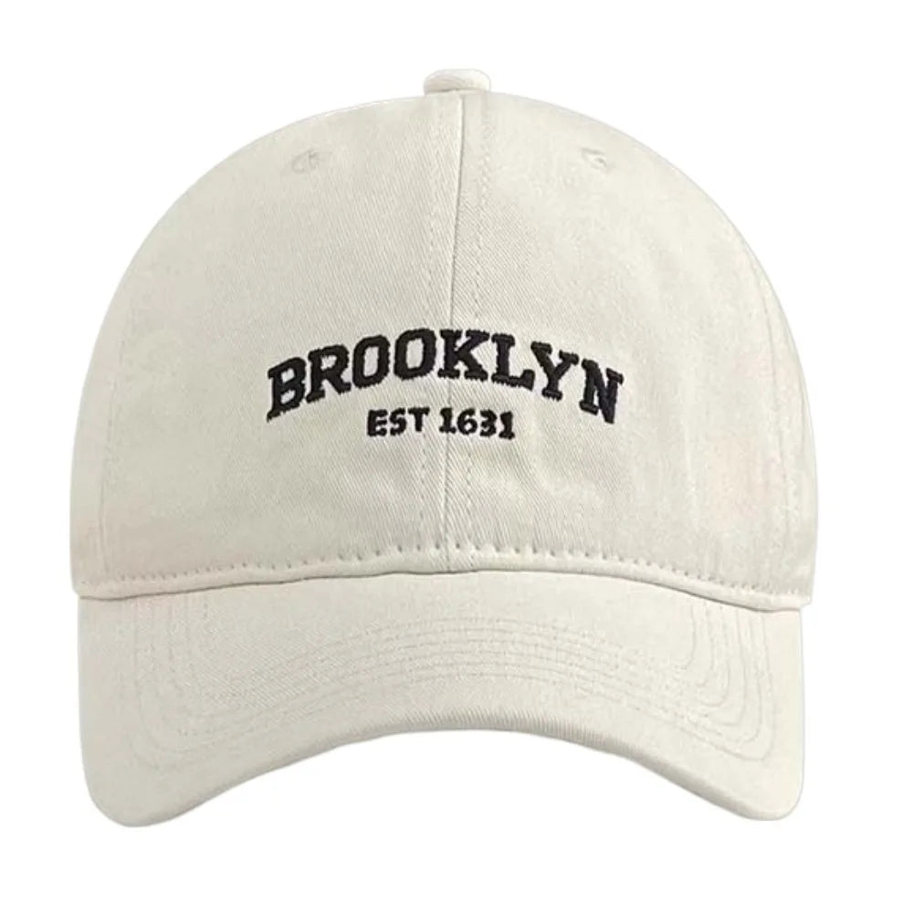 Breathable Men Baseball Hat Anti-UV Lightweight Embroidered Letter