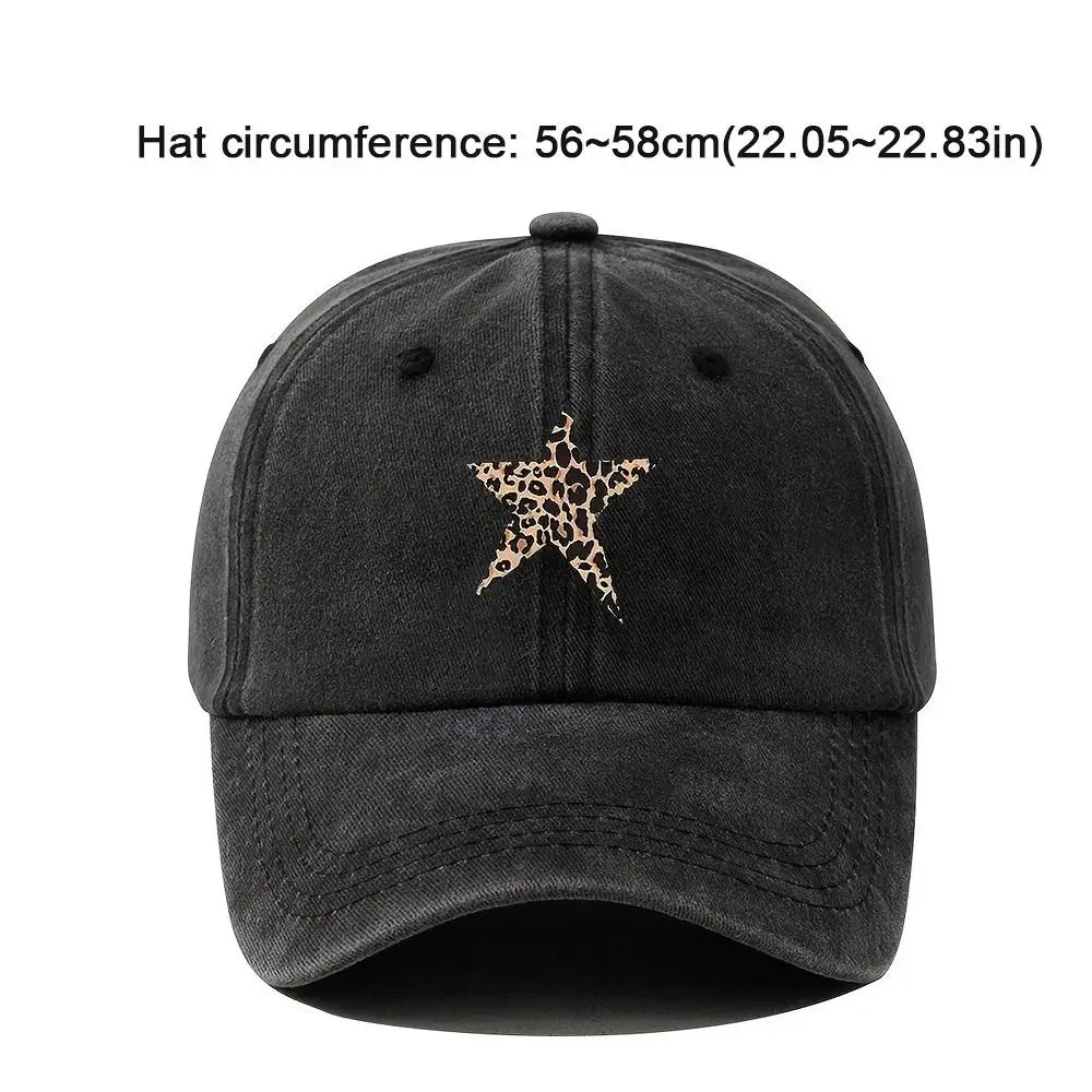 Breathable Sunscreen Hats Adjustable Distressed Faded Cap Men Women