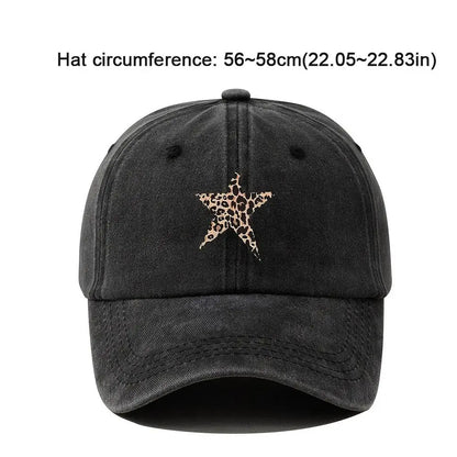 Breathable Sunscreen Hats Adjustable Distressed Faded Cap Men Women