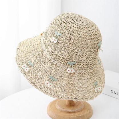 Straw Hat Summer Women Visor Bucket Hat