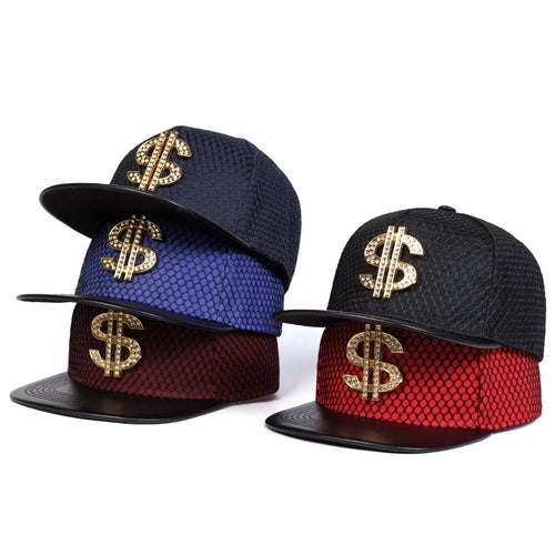 Unisex USD Letter Label Hip-hop Hats Fashion Spring Autumn