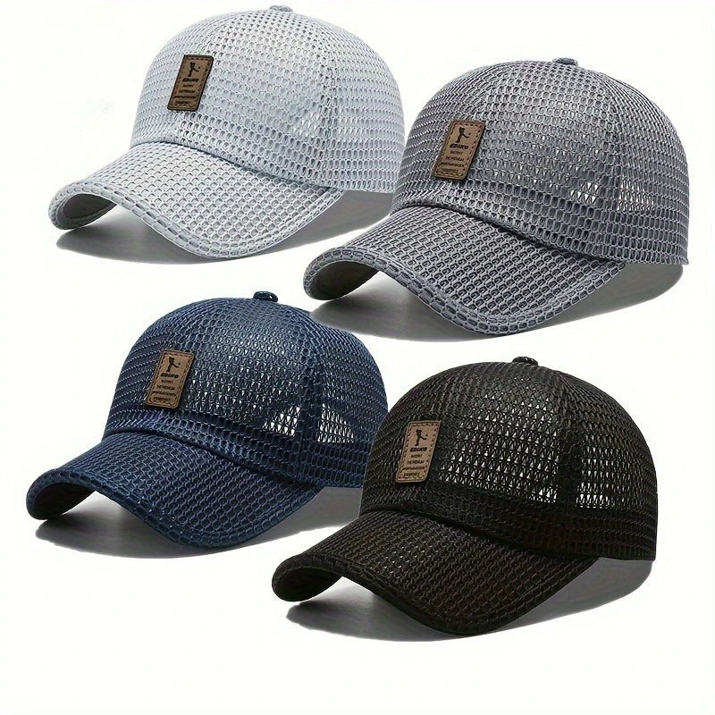 Breathable Mesh Baseball Caps - Adjustable, Quick-Drying