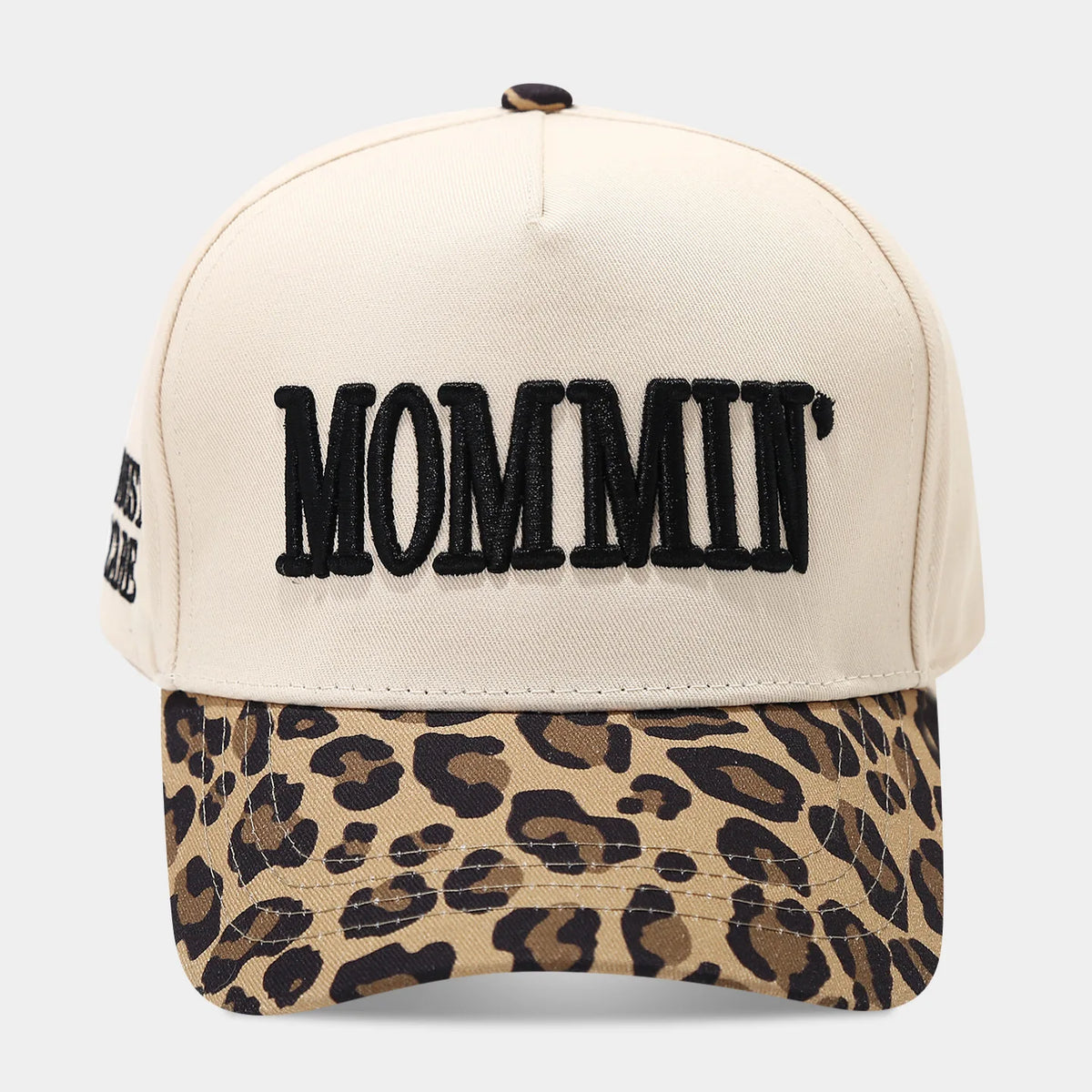 Unisex Duck Cap Couple Beer MOMMIN Letter Embroidery Cotton Hat Fashionable Design Soft Baseball Cap