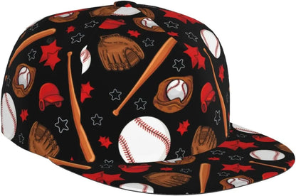 Casual Baseball Cap Hat Snapback Cap Hip Hop Trucker Hat for Dance Hiking