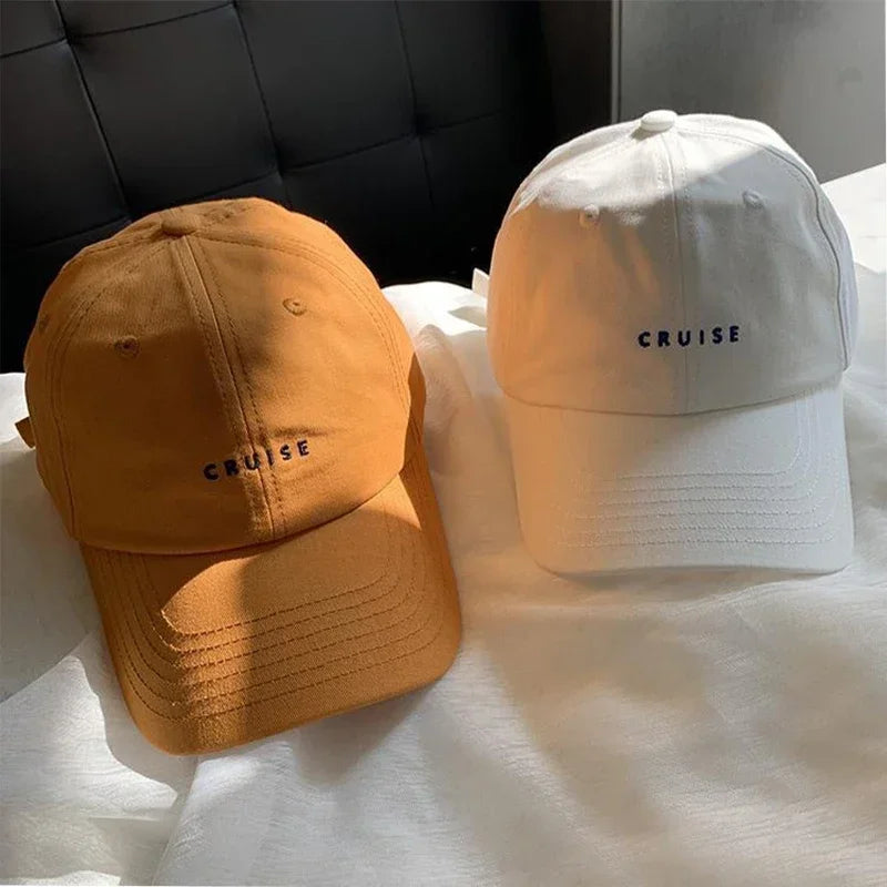 Fashion Embroidery Letter Men Baseball Caps Women