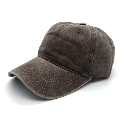 Vintage Women's Dad Hat Sports Hats Men Washed Denim Trucker Cap