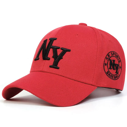 Unisex Letter Embroidery Baseball Caps Spring and Autumn