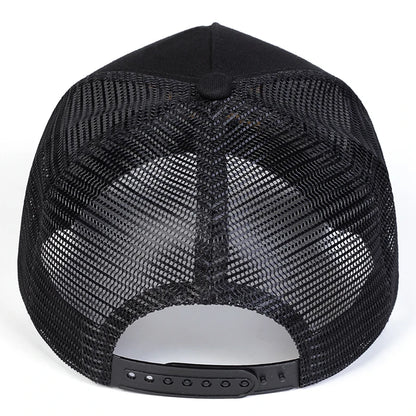 Unisex American Flag Embroidery Baseball Net Caps Spring Summer