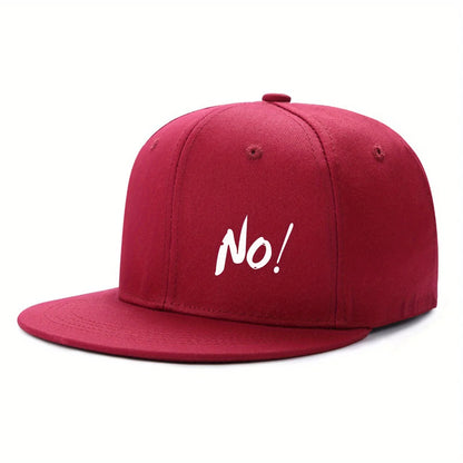 Flat Brimmed Baseball Cap For Men And Women With No Printed Fashion Outdoor