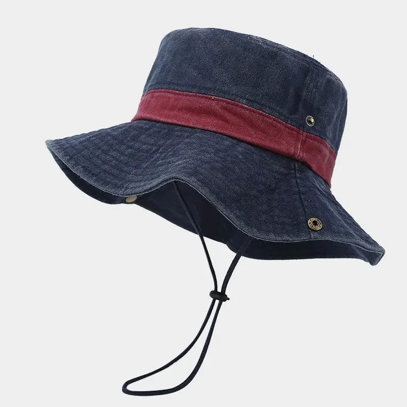 Spring Cotton Solid Bucket Hat Fisherman Hat